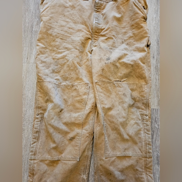 Carhartt bibs khacki tan insulated 48x34 - Picture 5 of 16